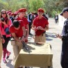 Судакские школьники приняли участие в военно-спортивной игре «Победа» 57