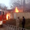 Возле школы в Дачном произошел пожар