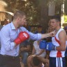 В Морском для детей из Осетии провели мастер-классы чемпионы по борьбе и боксу 128