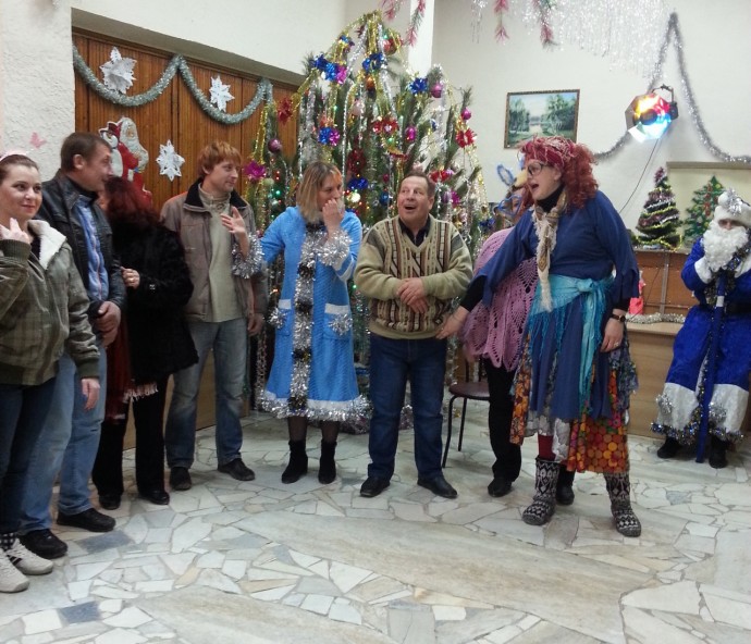 В Богатовке организовали встречу Старого Нового года для тех "Кому за 30"