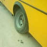Очевидцы: в Судаке у рейсового автобуса на ходу открутилось колесо