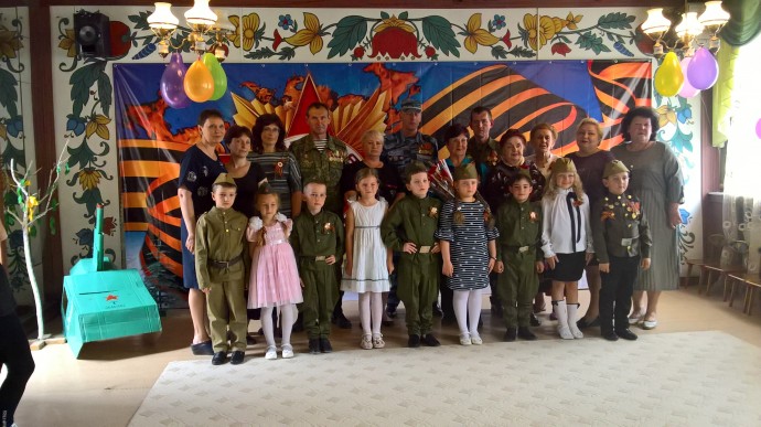 В детском саду «Ласточка» состоялось мероприятие, посвященное Дню Победы
