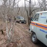 Спасатели помогли выбраться застрявшему в лесу под Судаком УАЗу