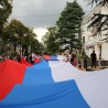 ​Молодёжь Судака посетила всекрымскую акцию «Флаг Российской Федерации» 3
