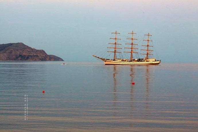 Зачем в Новосветскую бухту зашел знаменитый фрегат «Херсонес»?