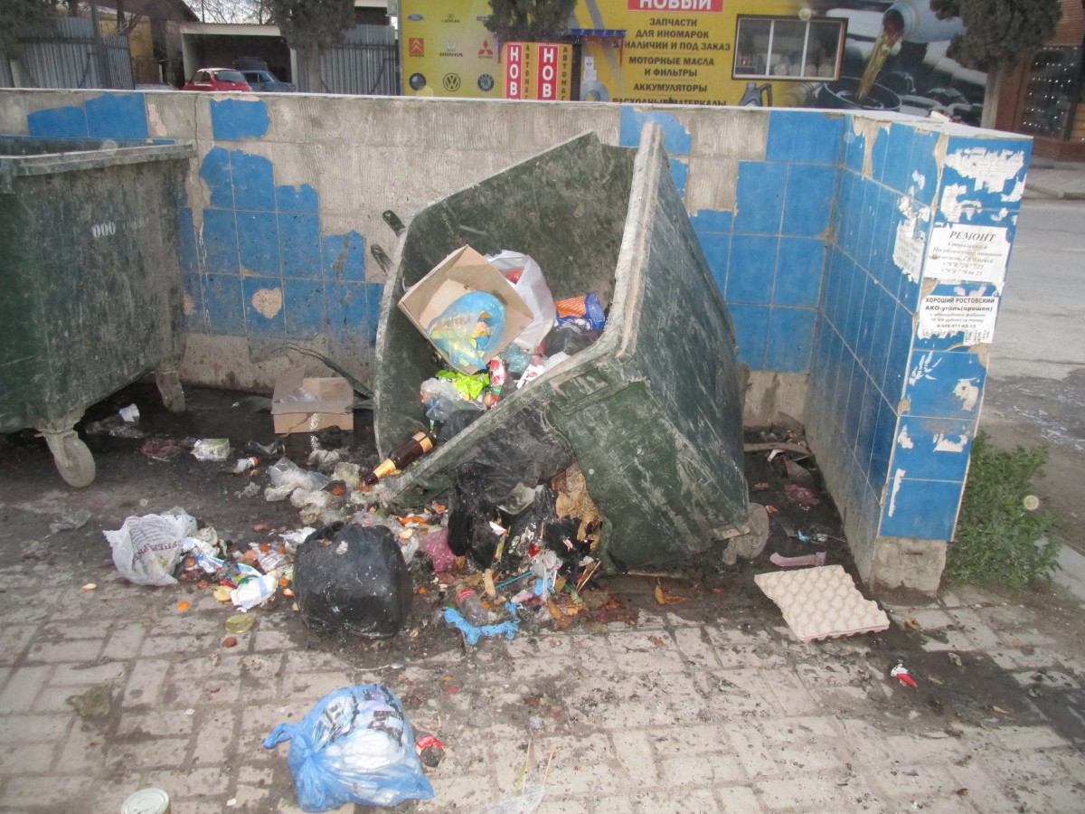 В Судаке участились случаи возгорания мусорных контейнеров
