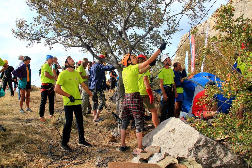 В Судаке прошёл Международный чемпионат ветеранов альпинизма и скалолазания
