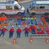 Судакские спасатели присоединились к всемирному «тетрис челленджу»
