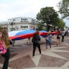 ​Молодёжь Судака посетила всекрымскую акцию «Флаг Российской Федерации» 4