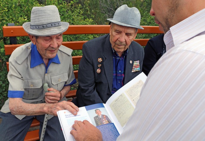 Воспоминания ветеранов из Судака вошли в книгу «История Победы в рассказах победителей»