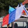 В Судаке состоялся автопробег, посвященный Дню крымскотатарского флага 0
