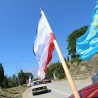 В Судаке состоялся автопробег, посвященный Дню крымскотатарского флага