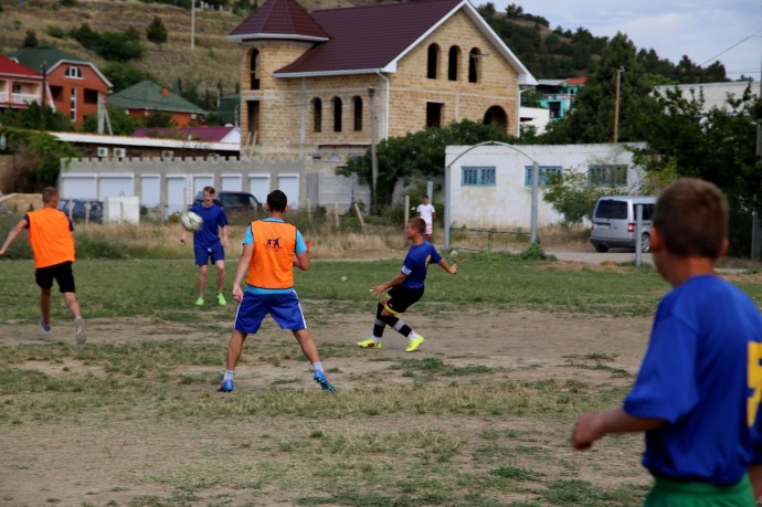 В Морском состоялся футбольный турнир, посвященный Дню семьи, любви и верности 24