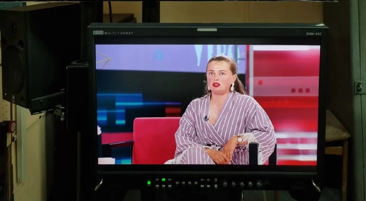 Судакчанка Яна Якуба рассказала о проекте «Культурное село» в эфире телеканала «Первый Крымский»