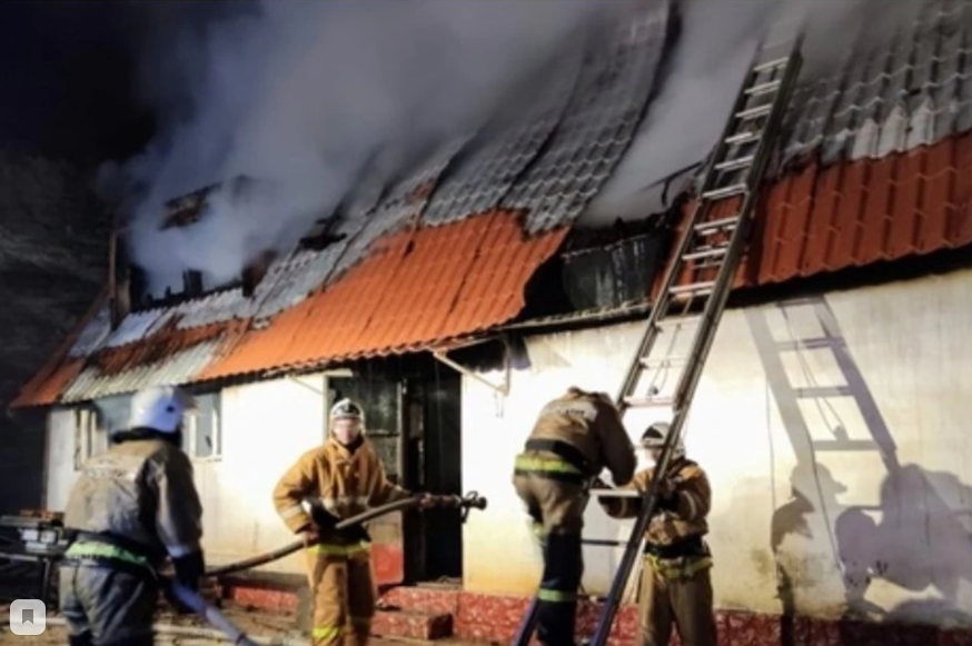 В МЧС назвали причину пожара в Кизилташском монастыре