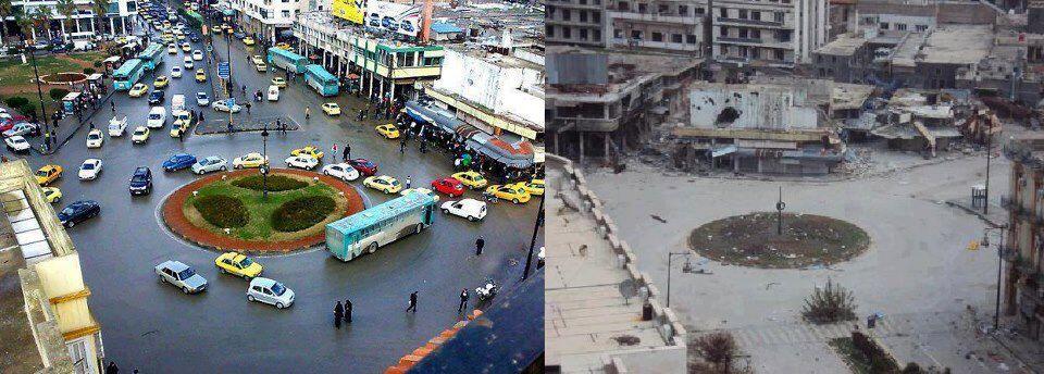 Сирия - до и после