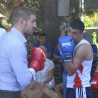В Морском для детей из Осетии провели мастер-классы чемпионы по борьбе и боксу 112