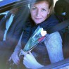 Сотрудники ГИБДД в Судаке поздравили женщин-водителей с 8 Марта 1