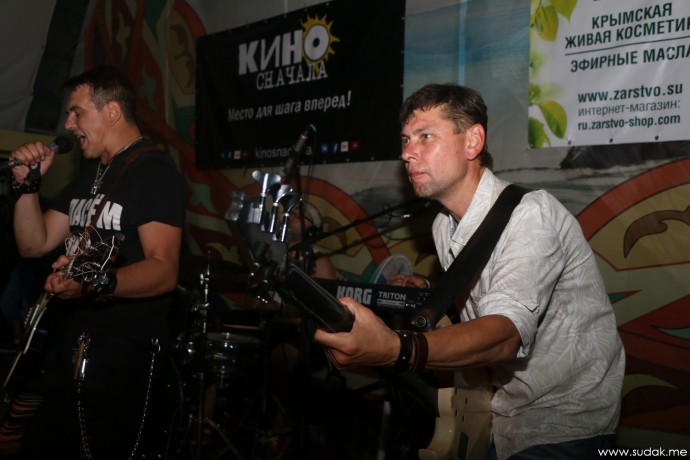 В Судаке отгремел рок-фестиваль «Кино сначала» (фотоотчет)