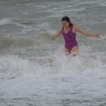 Судакчане на Крещение окунулись в море, несмотря на шторм 130