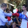 В Морском для детей из Осетии провели мастер-классы чемпионы по борьбе и боксу 86