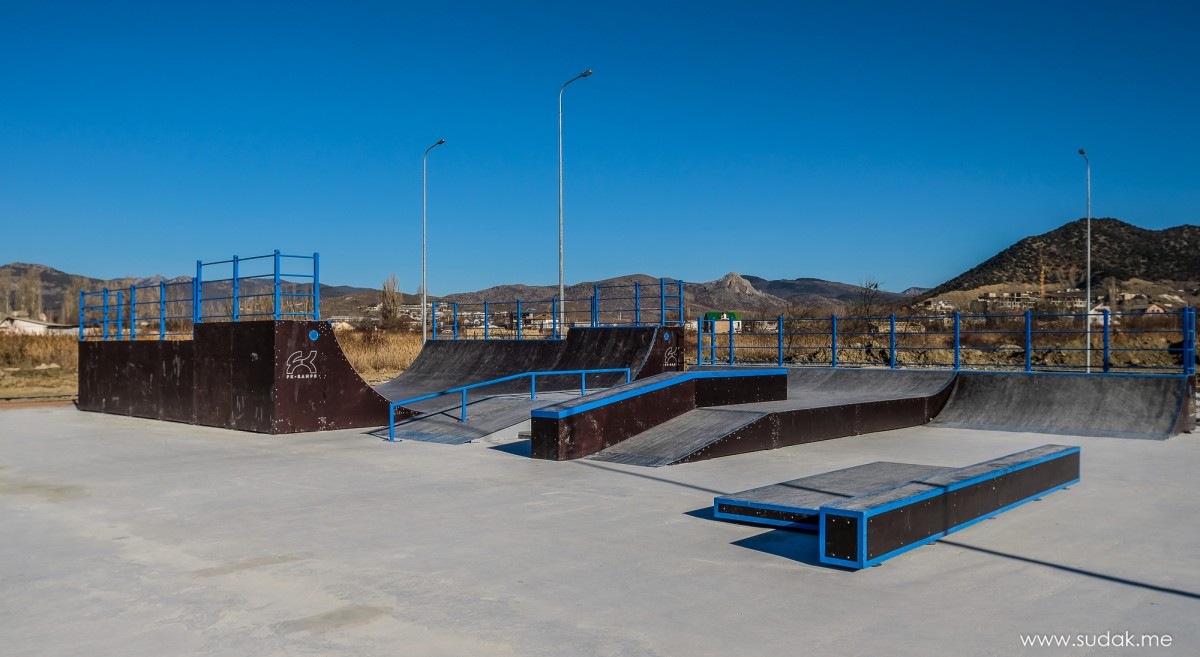 Долгожданный скейт-парк в Судаке официально откроют в начале марта