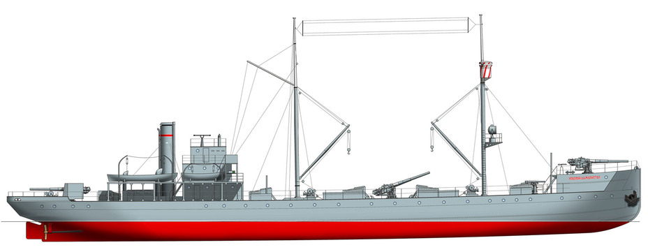 Канонерская лодка Красный Аджаристан (бывший Эльпидифор-414)